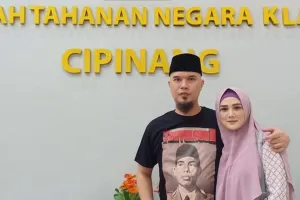 Momen Mulan Jameela jemput Ahmad Dhani di rutan, penuh kebahagiaan