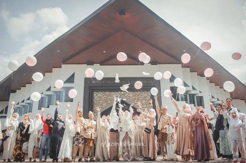 Pernikahan Thya dan Dylan  Instagram 