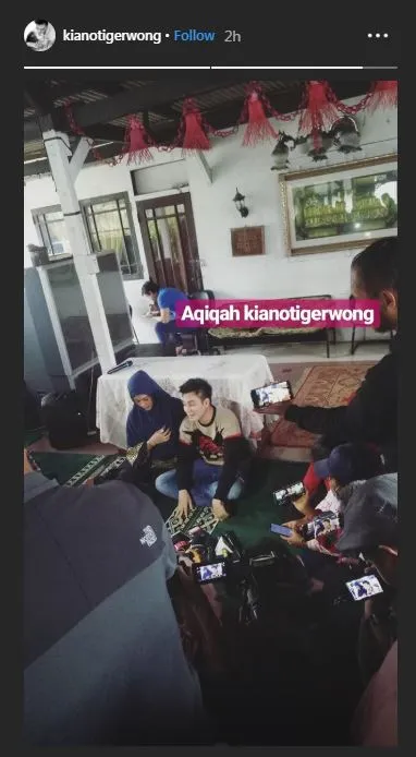 Aqiqah anak Baim Wong © 2020 brilio.net Aqiqah anak Baim Wong © 2020 brilio.net