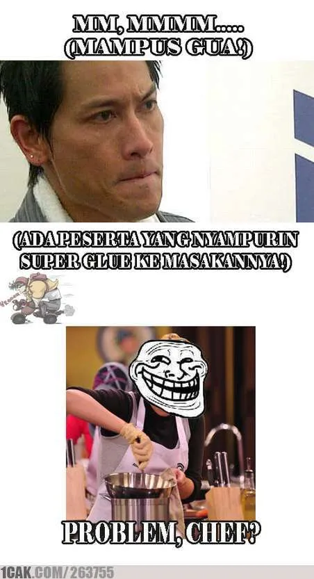 meme kontestan MasterChef berbagai sumber