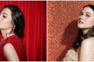 Biasa natural, begini 6 gaya Marsha Aruan bermakeup tebal