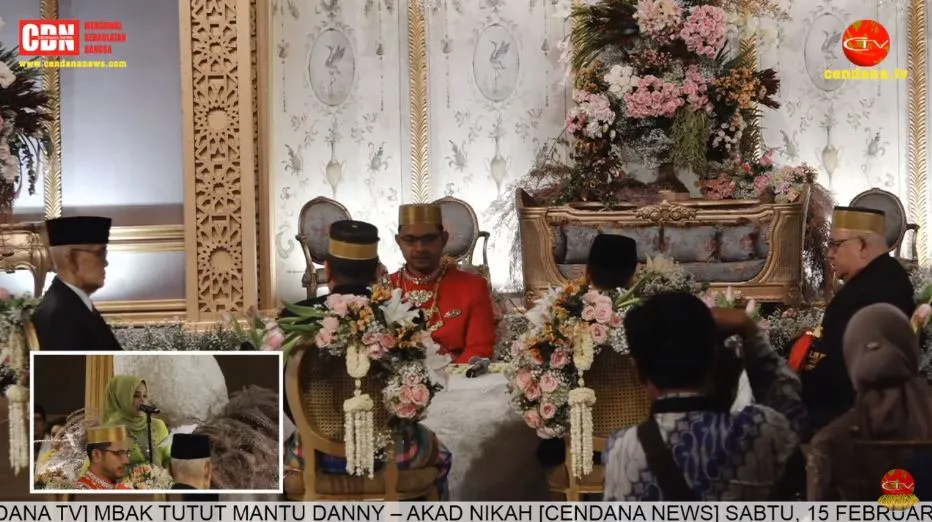 Momen akad nikah Danny Rukmana YouTube Momen akad nikah Danny Rukmana YouTube