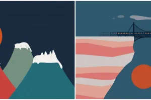 10 Ilustrasi kucing ini unik, bikin mikir dua kali