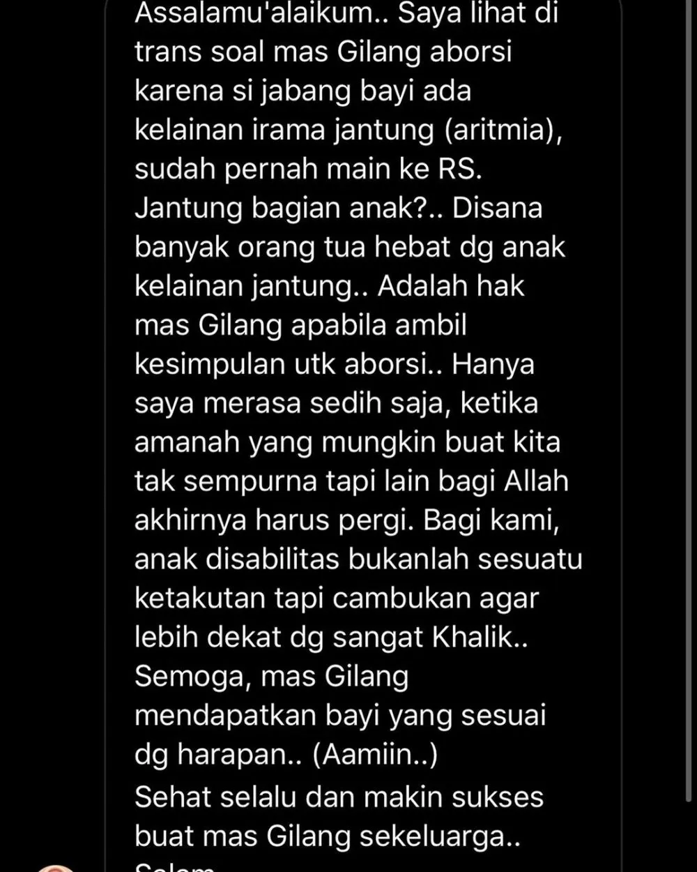 Gilang Dirga naik pitam Instagram Gilang Dirga naik pitam Instagram