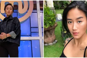 Lepas high heels saat pakai gaun, gaya Chef Renatta curi perhatian