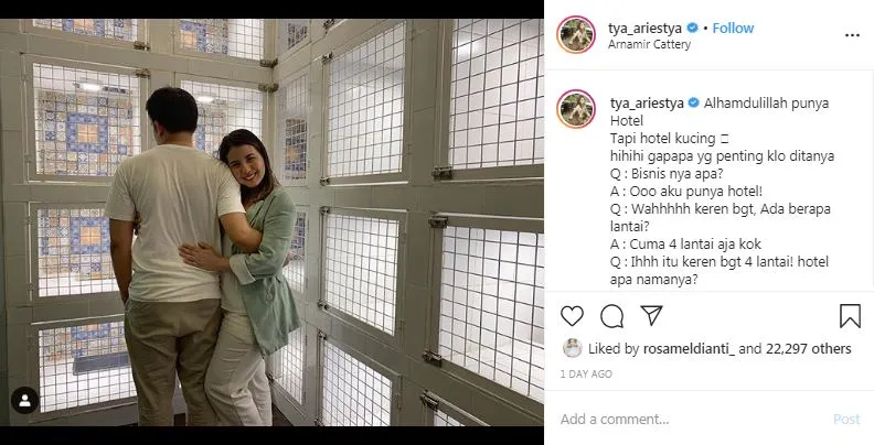 Miliki hotel untuk kucing Instagram/@ tya_ariestya Miliki hotel untuk kucing Instagram/@ tya_ariestya