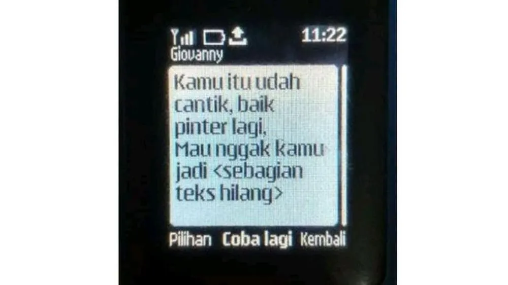 7 Potret SMS jadul berbagai sumber 7 Potret SMS jadul berbagai sumber