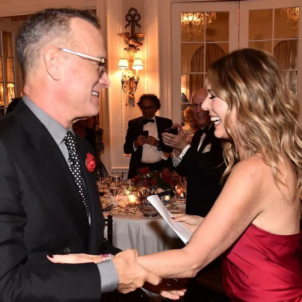 momen kebersamaan Tom Hanks © 2020 Instagram/@ritawilson momen kebersamaan Tom Hanks © 2020 Instagram/@ritawilson