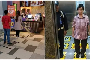 11 Potret penerapan social distancing di Indonesia, bikin salut