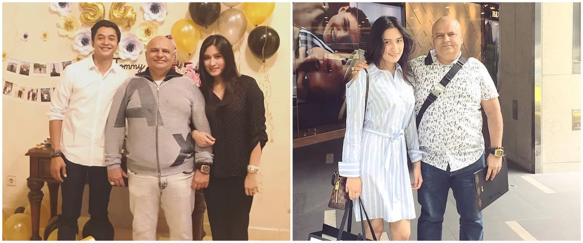 10 Momen kebersamaan Angbeen Rishi & sang ayah berdarah India