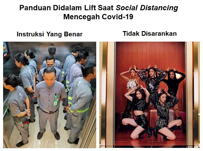 Meme panduan lift berbagai sumber Meme panduan lift berbagai sumber
