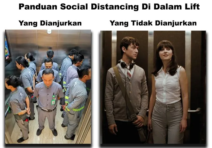 Meme panduan lift berbagai sumber Meme panduan lift berbagai sumber