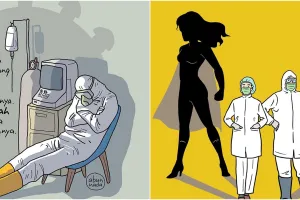 8 Komik bijak perangi Corona ini pesannya penuh makna