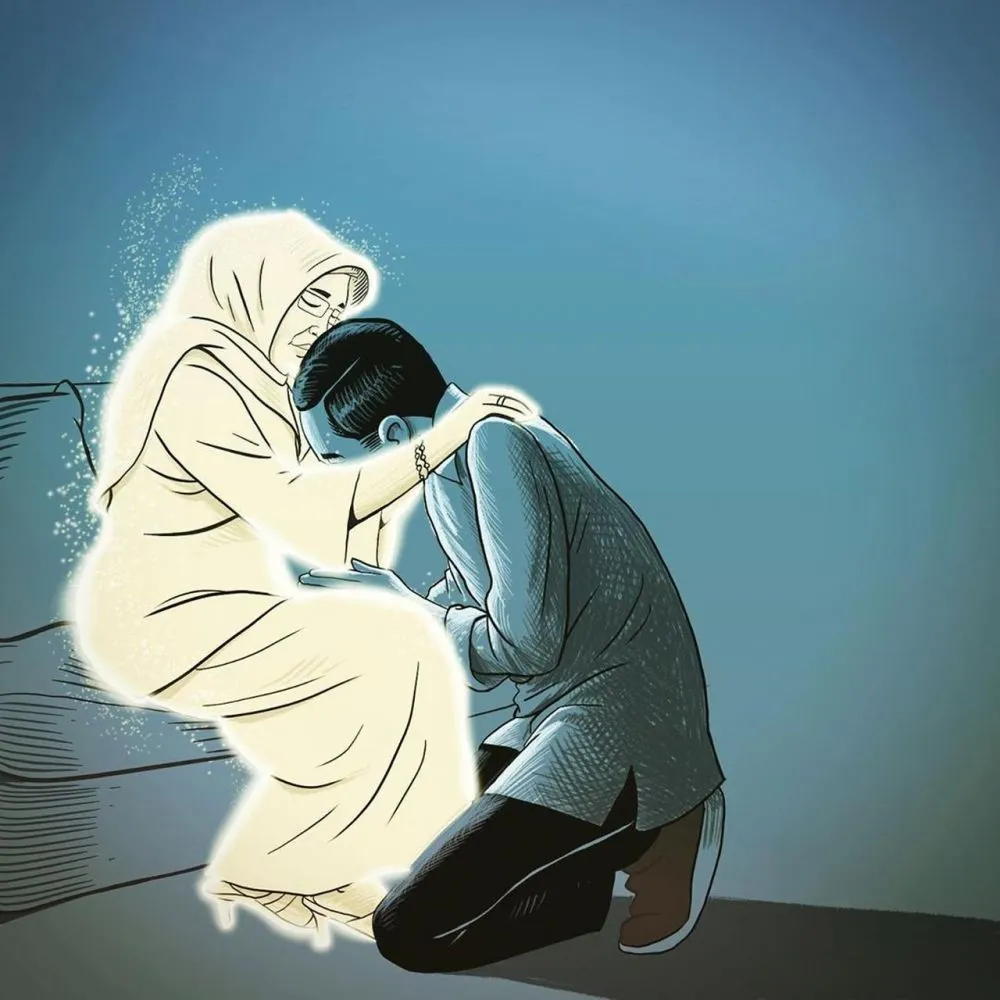 Viral gambar ibunda Jokowi © 2020 liputan6.com/Helmi Fithriansyah ; Instagram/@motulz Viral gambar ibunda Jokowi © 2020 liputan6.com/Helmi Fithriansyah ; Instagram/@motulz