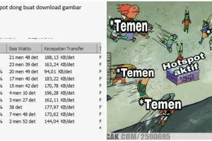 10 Meme hotspot internet ini lucunya bikin senyum kecut