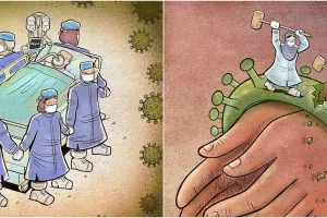 10 Ilustrasi perjuangan paramedis tangani corona ini bikin salut