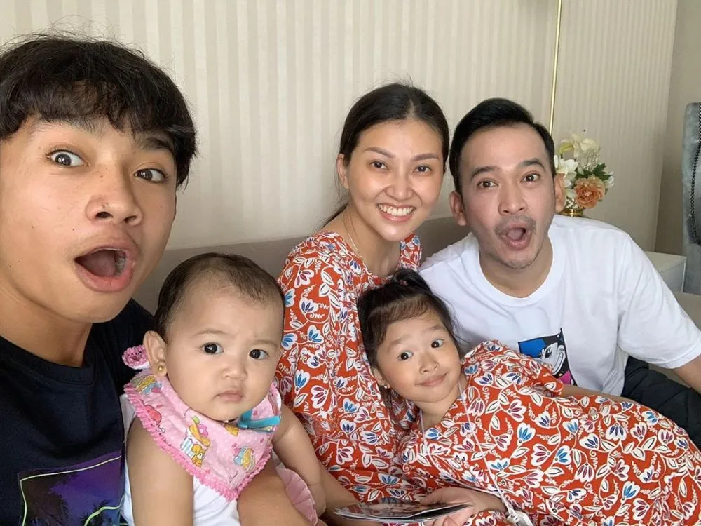 Potret keluarga Ruben di rumah saja instagram