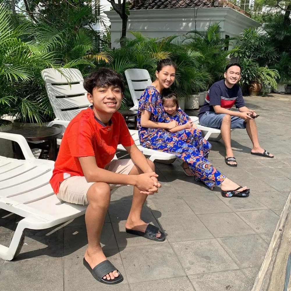 Potret keluarga Ruben di rumah saja instagram