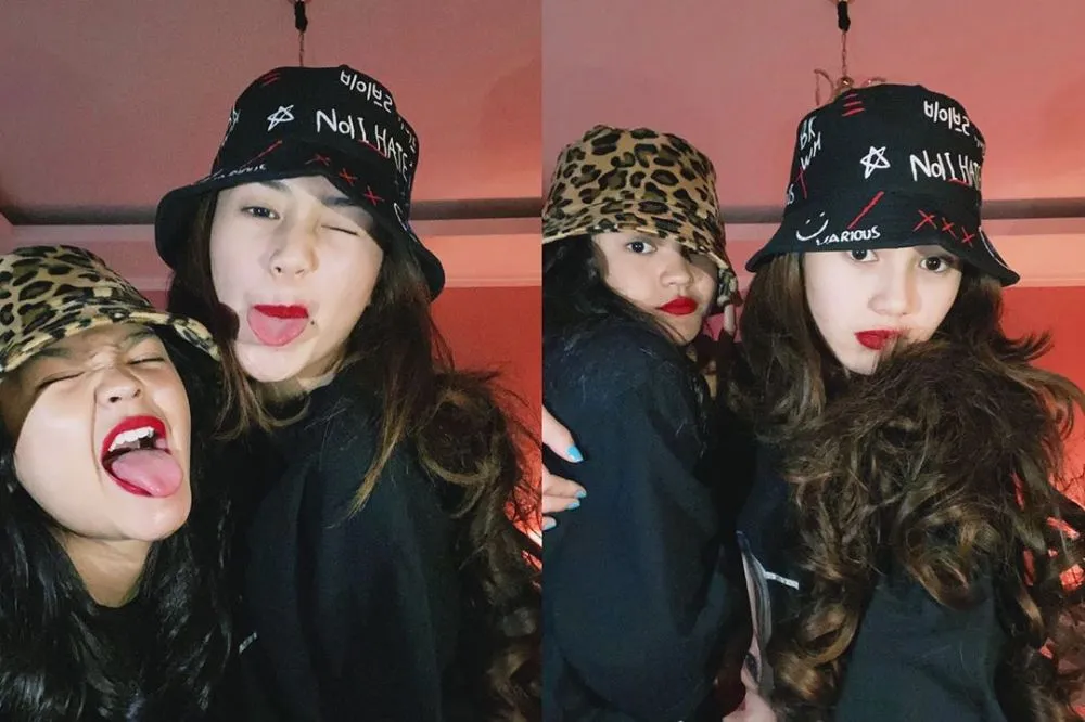 Beby Tsabina dan adik © 2020 brilio.net Beby Tsabina dan adik © 2020 brilio.net