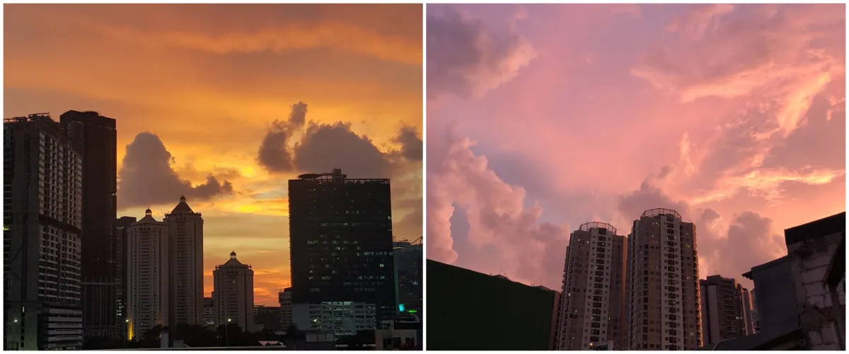 10 Penampakan langit senja Jakarta di masa isolasi corona beda banget