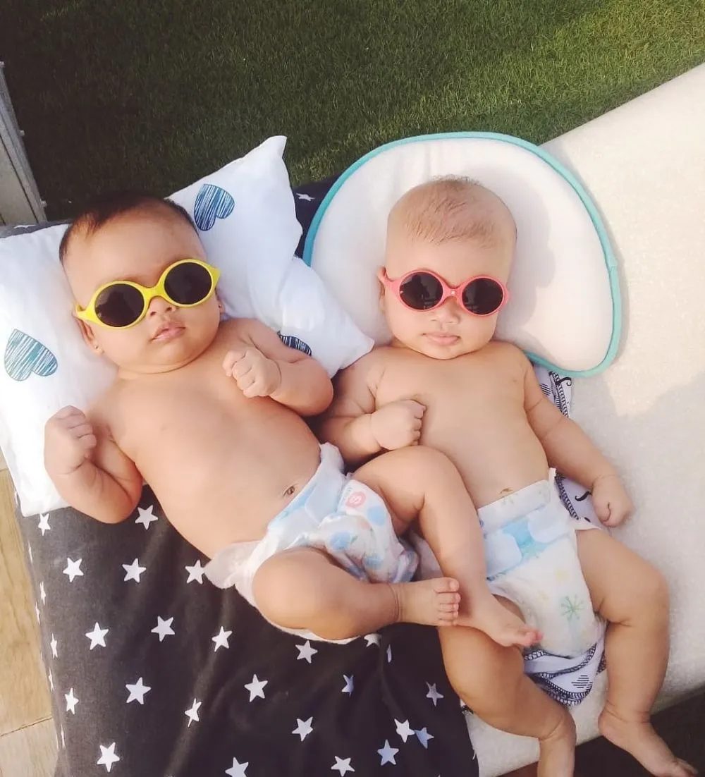 gaya 5 bayi seleb berjemur instagram gaya 5 bayi seleb berjemur instagram