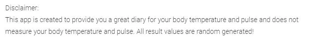 Aplikasi Body Temprature Diary play.google.com