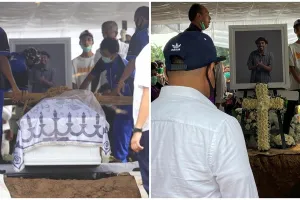 11 Potret suasana pemakaman Glenn Fredly, penuh haru