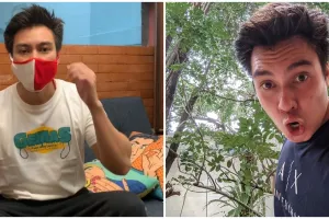 Galang dana Rp 15 miliar, ini 10 potret Baim Wong bagi-bagi masker