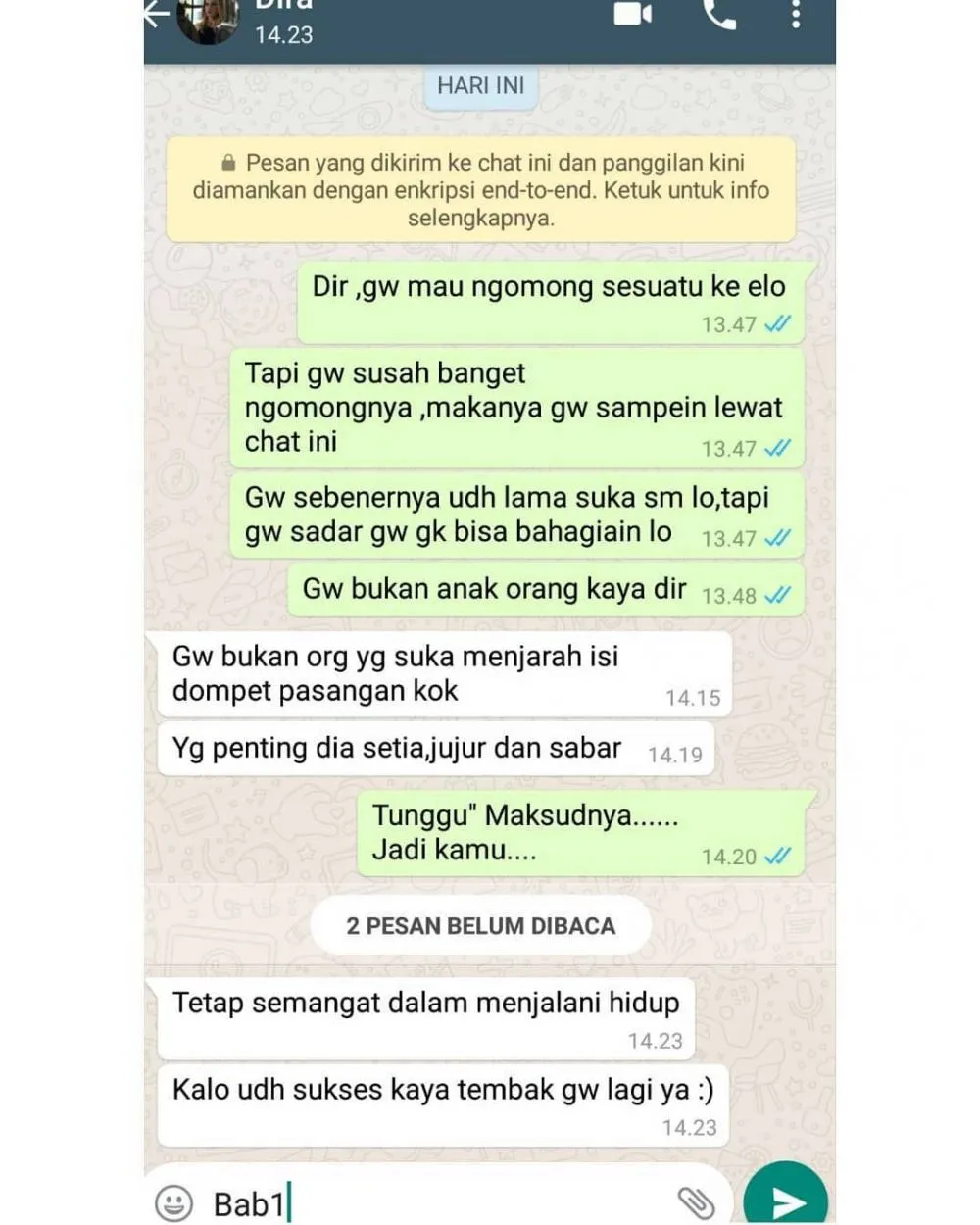 10 chat ngajak pacaran Instagram