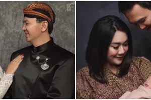 Pemotretan Yosafat anak Ahok pakai blangkon, ekspresinya menggemaskan