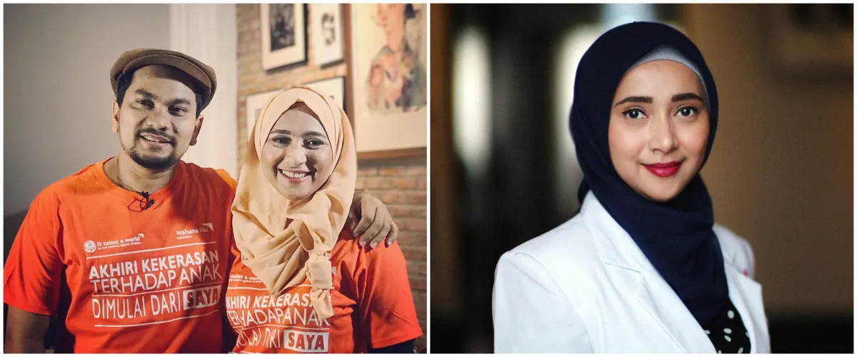 8 Potret Arti Indiria istri Tompi yang berprofesi dokter spesialis