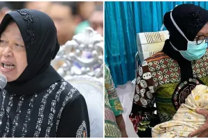 6 Momen haru Tri Rismaharini sambut cucu kedua di tengah pandemi