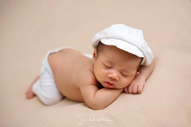 Pemotretan newborn Yosafat Instagram