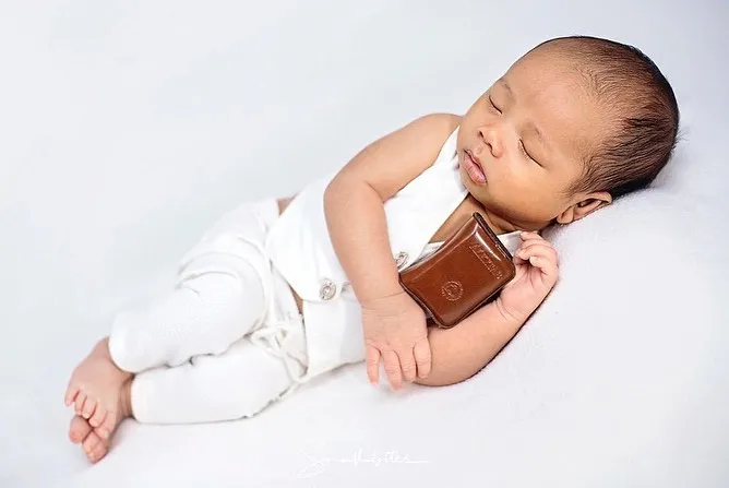 Pemotretan newborn Yosafat Instagram