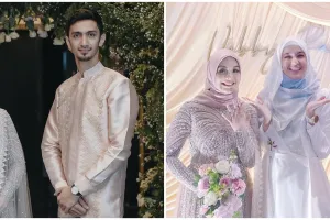 10 Momen pernikahan Vebby Palwinta di tengah pandemi corona