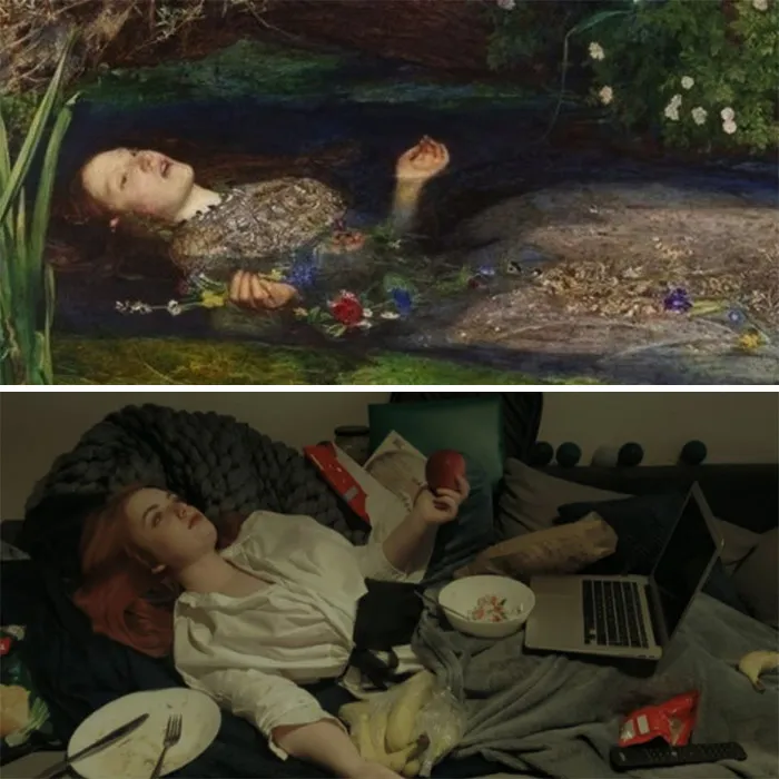 Parodi lukisan klasik boredpanda Parodi lukisan klasik boredpanda