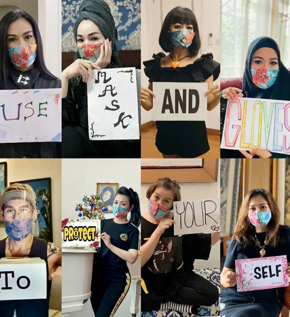 Seleb buat pesan berantai soal corona © 2020 brilio.net