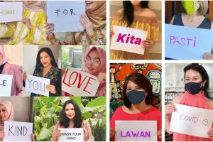 7 Potret pesan berantai seleb saat wabah corona, penuh makna
