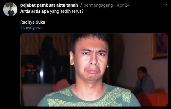 tebakan nama seleb Indonesia twitter