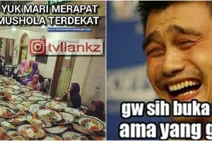 8 Meme lucu buka puasa ala anak kost, bikin ketawa ngenes