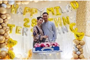 6 Momen mesra Zaskia Gotik dan Sirajuddin setelah menikah, so sweet