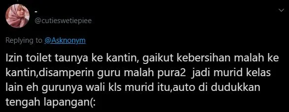 kenakalan SMA twitter kenakalan SMA twitter