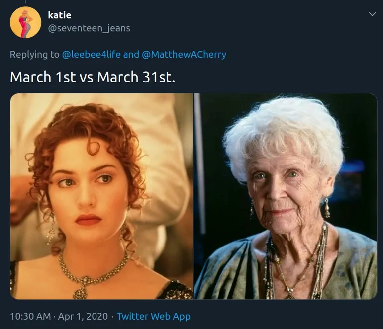 meme setelah karantina Twitter