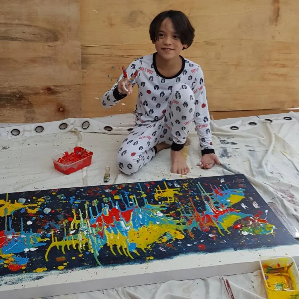 Aktivitas Noah usai kepergian Ashraf Sinclair © 2020 brilio.net Aktivitas Noah usai kepergian Ashraf Sinclair © 2020 brilio.net