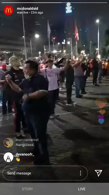 Potret momen penutupan McD Sarinah Berbagai sumber Potret momen penutupan McD Sarinah Berbagai sumber