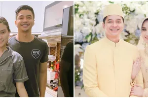 7 Potret mesra Angbeen Rishi & Adly Fairuz usai menikah