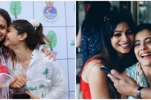 10 Potret kompak Kajol dan Tanishaa Mukerji, sibling goals