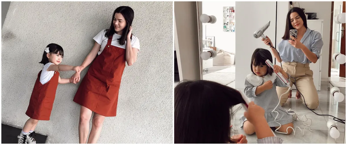 10 Gaya kompak Alice Norin dan anak, jadi inspirasi style kece