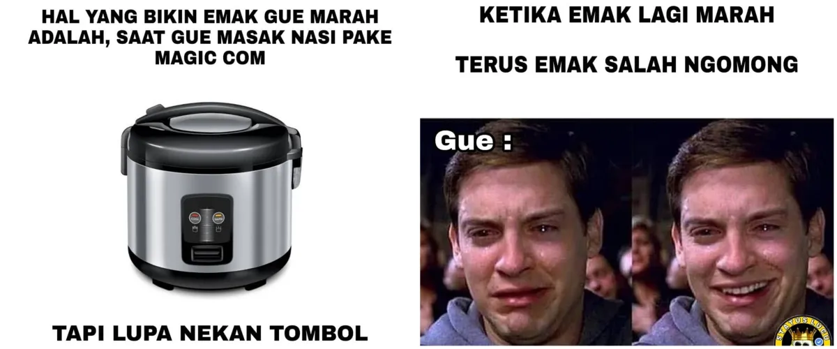 10 Meme lucu bikin emak marah, auto kangen rumah
