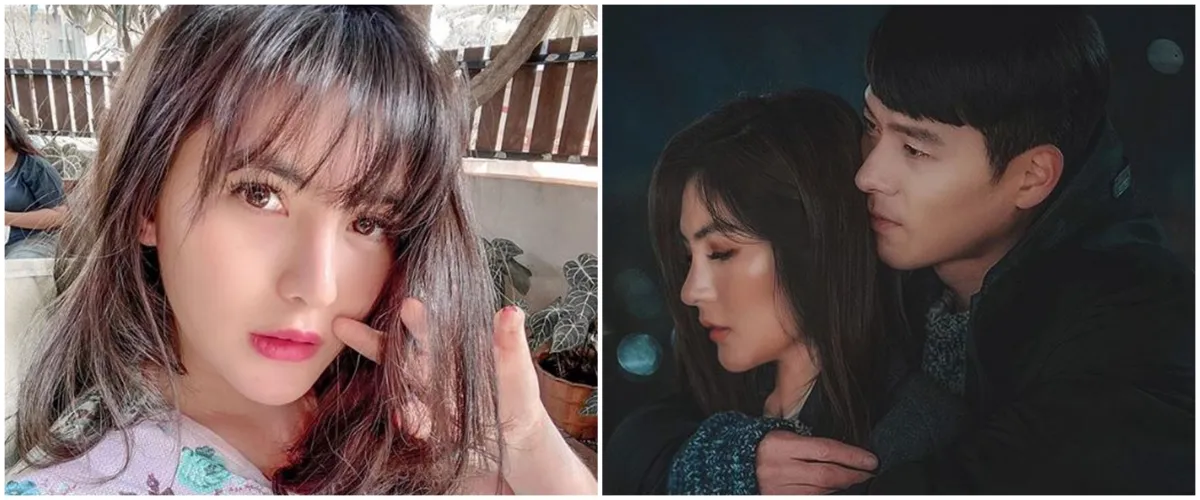 6 Editan foto Halu Angela Lee bareng seleb Korea, totalitas